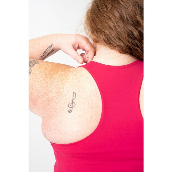 NWOT Alder x Chaco Women's Racerback Tank Top (Plus Size) Size 4X Color Berry - Picture 3 of 12